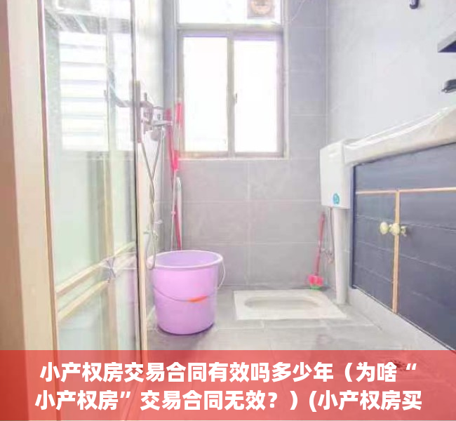 小产权房交易合同有效吗多少年（为啥“小产权房”交易合同无效？）(小产权房买卖合同有效期多久)