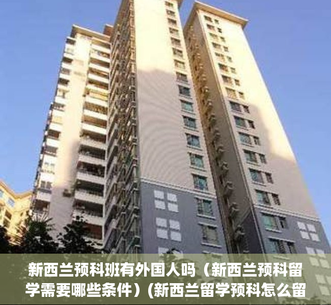 新西兰预科班有外国人吗（新西兰预科留学需要哪些条件）(新西兰留学预科怎么留学)