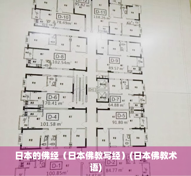 日本的佛经（日本佛教写经）(日本佛教术语)