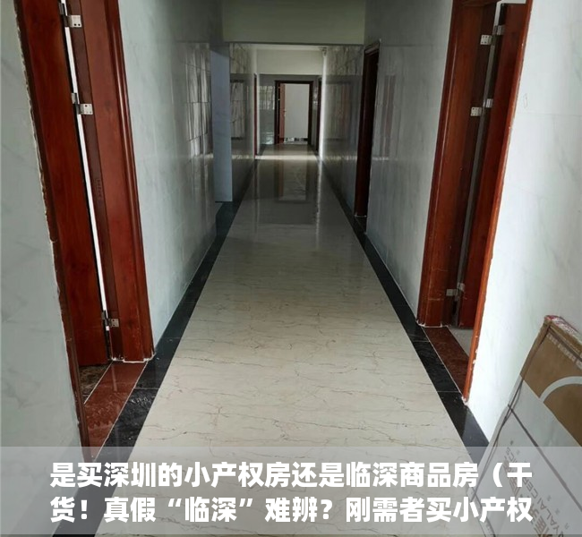 是买深圳的小产权房还是临深商品房（干货！真假“临深”难辨？刚需者买小产权如何正确把握置业风向？）
