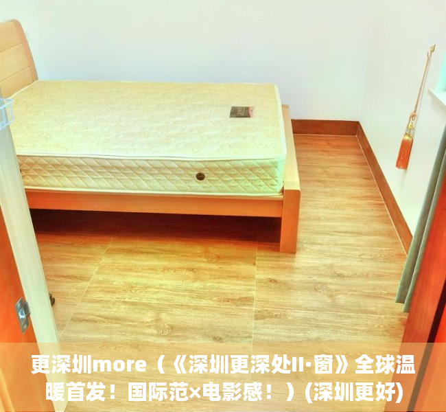 更深圳more（《深圳更深处II·窗》全球温暖首发！国际范×电影感！）(深圳更好)