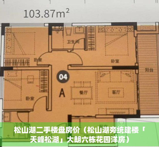 松山湖二手楼盘房价（松山湖旁统建楼「天峰松湖」大朗六栋花园洋房）