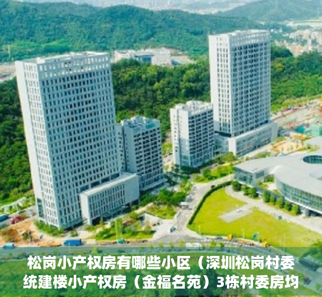 松岗小产权房有哪些小区（深圳松岗村委统建楼小产权房（金福名苑）3栋村委房均价9200一平出售，可首付五成分三年，深圳地铁11号线松岗站300米统建楼）