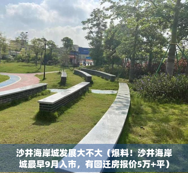 沙井海岸城发展大不大（爆料！沙井海岸城最早9月入市，有回迁房报价5万+平）