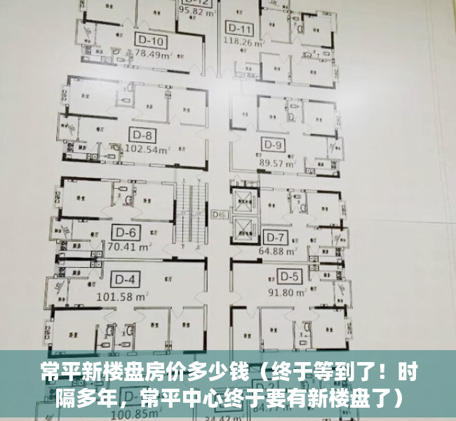 常平新楼盘房价多少钱（终于等到了！时隔多年，常平中心终于要有新楼盘了）