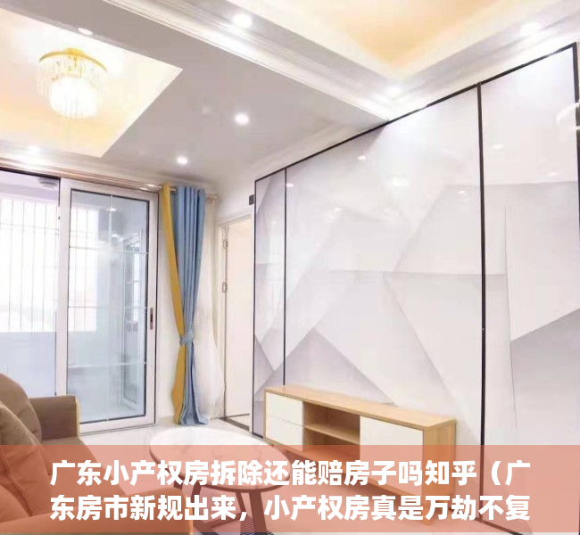 广东小产权房拆除还能赔房子吗知乎（广东房市新规出来，小产权房真是万劫不复，今后究竟还能不能买）