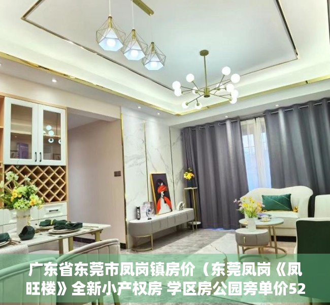 广东省东莞市凤岗镇房价（东莞凤岗《凤旺楼》全新小产权房 学区房公园旁单价5200元起）