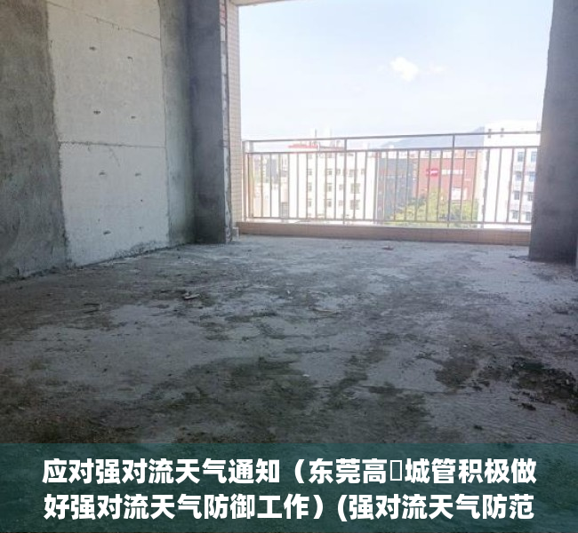 应对强对流天气通知（东莞高埗城管积极做好强对流天气防御工作）(强对流天气防范措施)