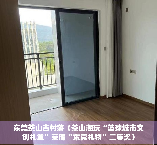 东莞茶山古村落（茶山潮玩“篮球城市文创礼盒”荣膺“东莞礼物”二等奖）