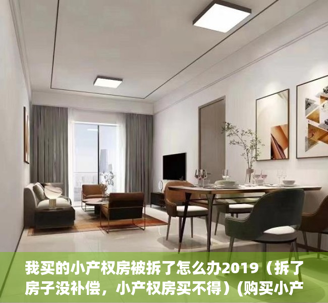 我买的小产权房被拆了怎么办2019（拆了房子没补偿，小产权房买不得）(购买小产权房屋被拆给退钱吗)