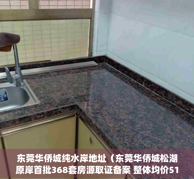 东莞华侨城纯水岸地址（东莞华侨城松湖原岸首批368套房源取证备案 整体均价51840元㎡）