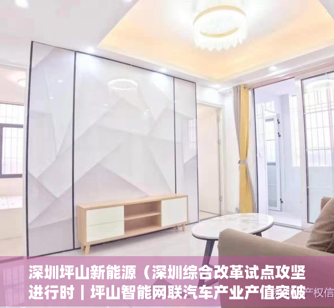 深圳坪山新能源（深圳综合改革试点攻坚进行时｜坪山智能网联汽车产业产值突破千亿 积极探索应用管理新机制 推动产业集聚）