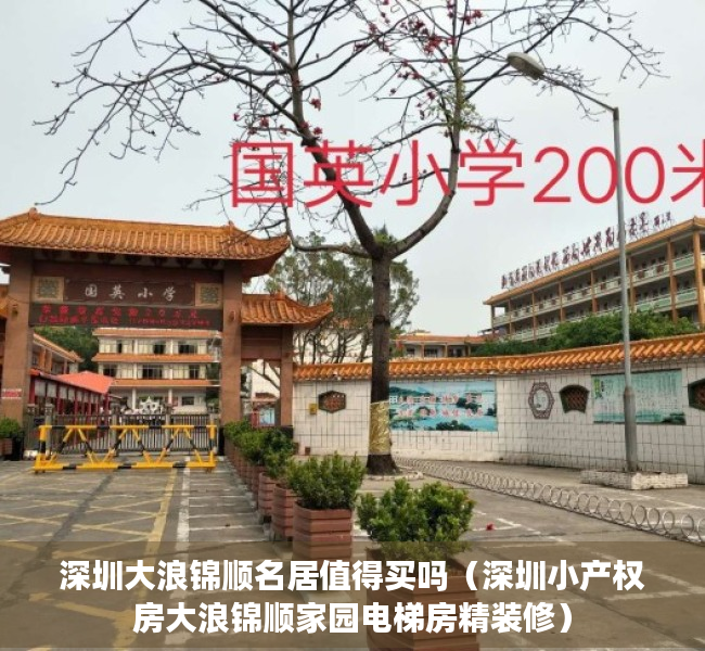 深圳大浪锦顺名居值得买吗（深圳小产权房大浪锦顺家园电梯房精装修）