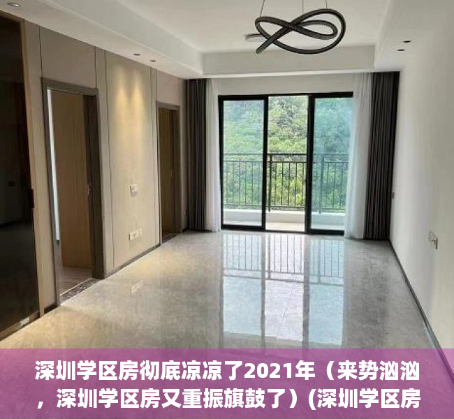 深圳学区房彻底凉凉了2021年（来势汹汹，深圳学区房又重振旗鼓了）(深圳学区房暴跌开始了)