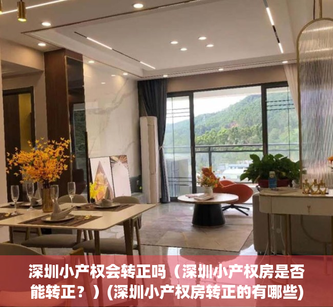深圳小产权会转正吗（深圳小产权房是否能转正？）(深圳小产权房转正的有哪些)