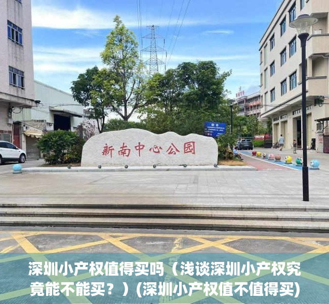 深圳小产权值得买吗（浅谈深圳小产权究竟能不能买？）(深圳小产权值不值得买)