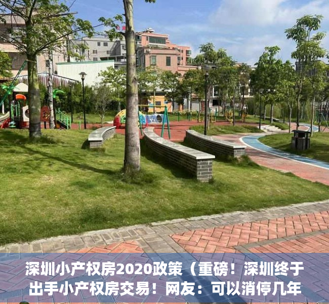 深圳小产权房2020政策（重磅！深圳终于出手小产权房交易！网友：可以消停几年了…！）
