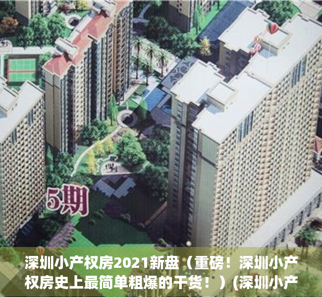 深圳小产权房2021新盘（重磅！深圳小产权房史上最简单粗爆的干货！）(深圳小产权2021年火了)