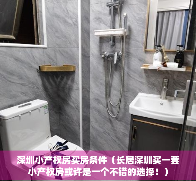 深圳小产权房买房条件（长居深圳买一套小产权房或许是一个不错的选择！）