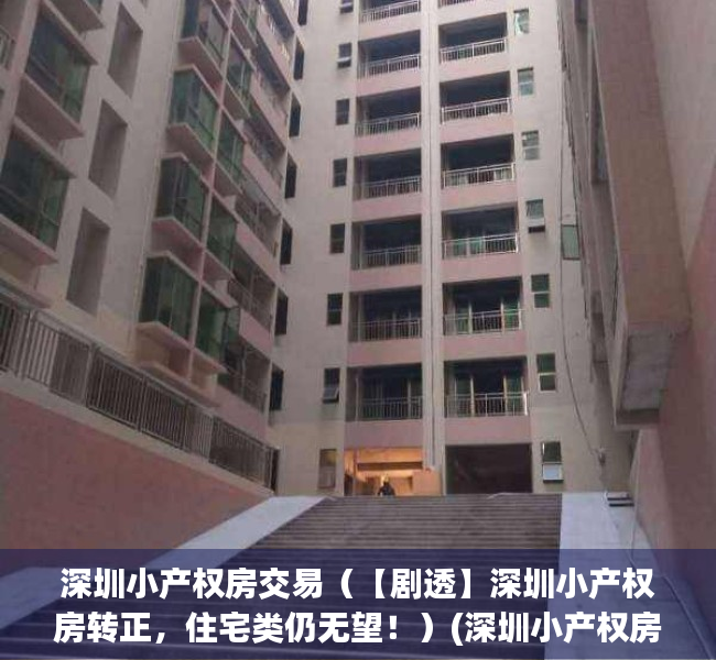 深圳小产权房交易（【剧透】深圳小产权房转正，住宅类仍无望！）(深圳小产权房交易平台)