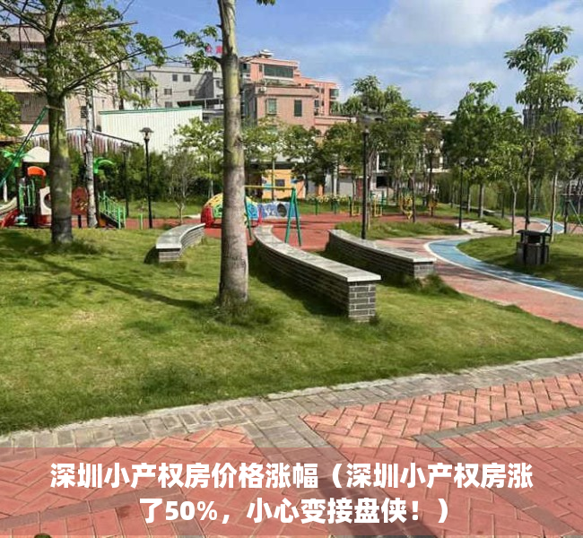 深圳小产权房价格涨幅（深圳小产权房涨了50%，小心变接盘侠！）
