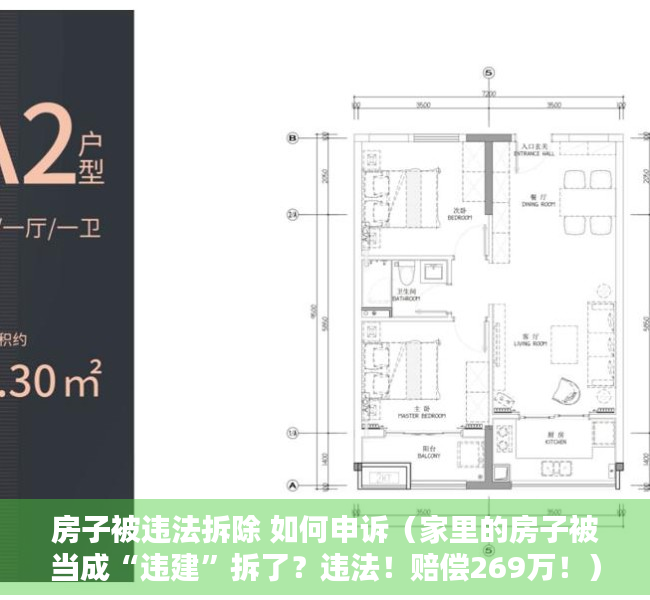 房子被违法拆除 如何申诉（家里的房子被当成“违建”拆了？违法！赔偿269万！）