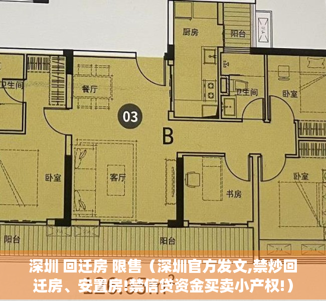 深圳 回迁房 限售（深圳官方发文,禁炒回迁房、安置房!禁信贷资金买卖小产权!）