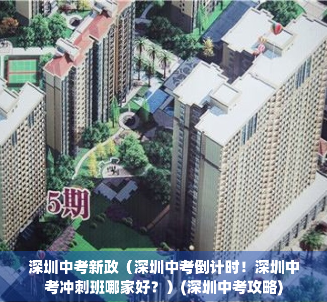 深圳中考新政（深圳中考倒计时！深圳中考冲刺班哪家好？）(深圳中考攻略)