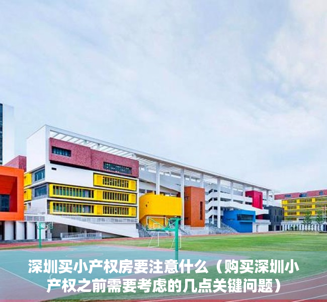 深圳买小产权房要注意什么（购买深圳小产权之前需要考虑的几点关键问题）