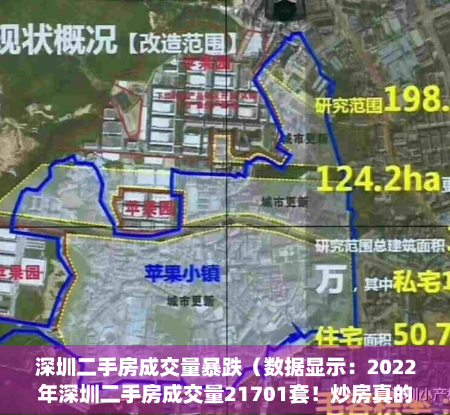 深圳二手房成交量暴跌（数据显示：2022年深圳二手房成交量21701套！炒房真的越来越难！）