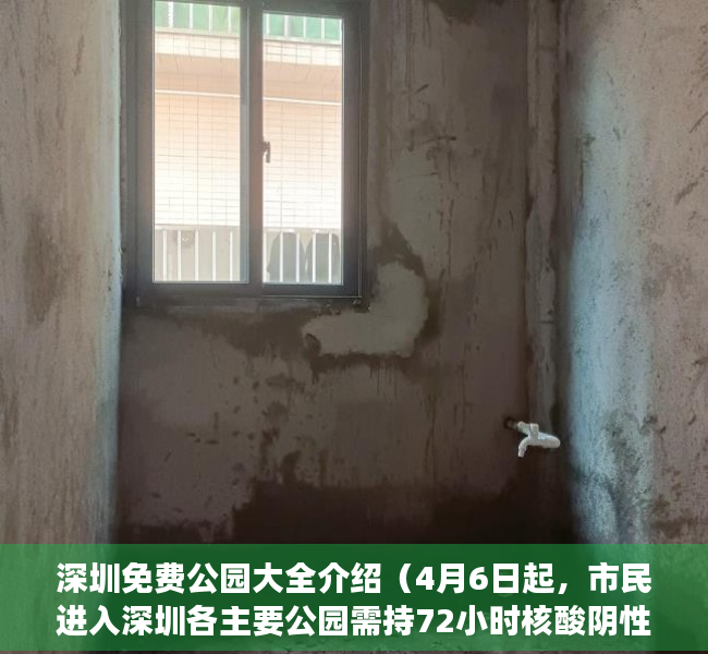 深圳免费公园大全介绍（4月6日起，市民进入深圳各主要公园需持72小时核酸阴性证明）