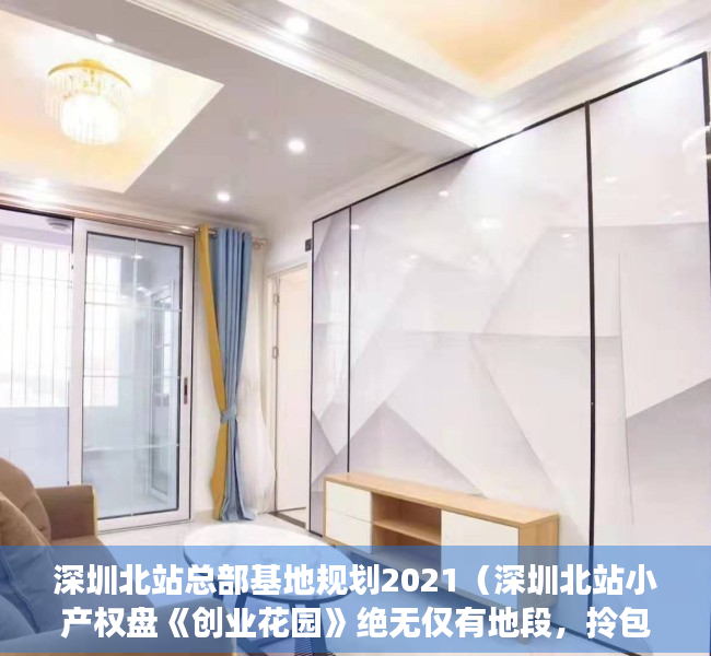 深圳北站总部基地规划2021（深圳北站小产权盘《创业花园》绝无仅有地段，拎包入住578万起一套）