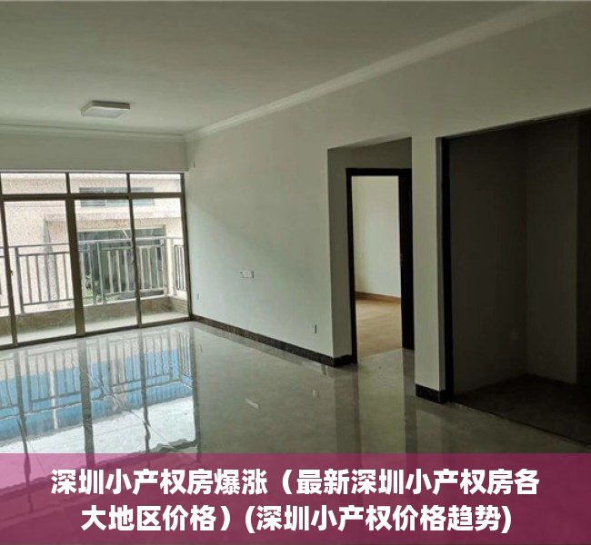 深圳小产权房爆涨（最新深圳小产权房各大地区价格）(深圳小产权价格趋势)