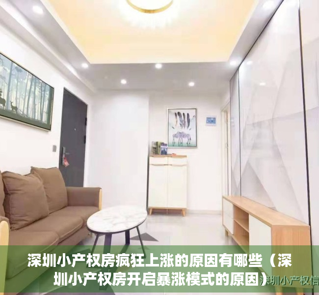 深圳小产权房疯狂上涨的原因有哪些（深圳小产权房开启暴涨模式的原因）