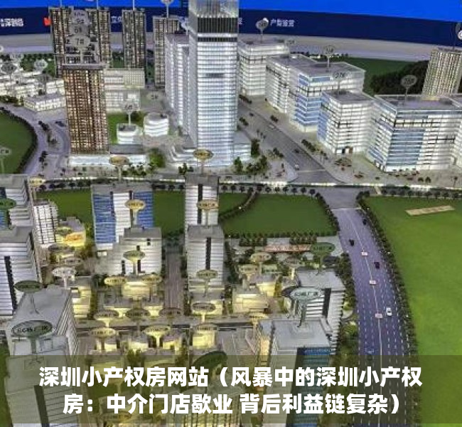 深圳小产权房网站（风暴中的深圳小产权房：中介门店歇业 背后利益链复杂）