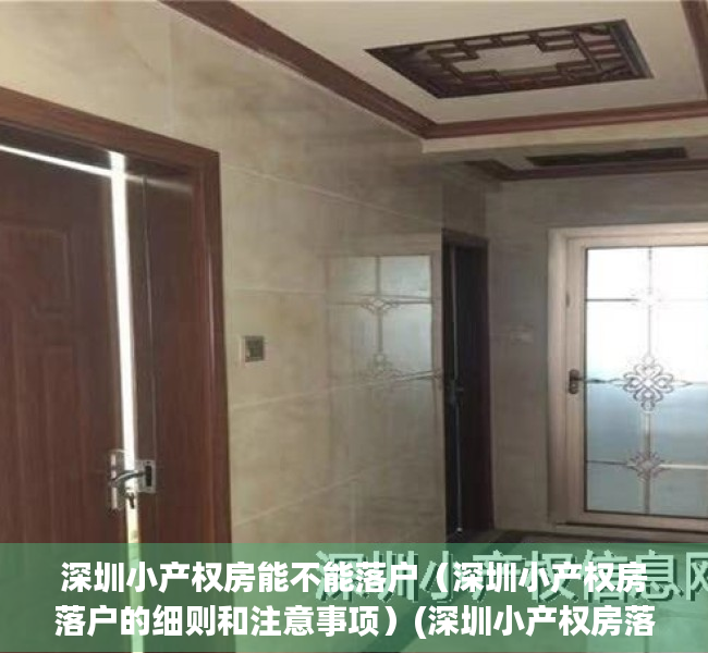 深圳小产权房能不能落户（深圳小产权房落户的细则和注意事项）(深圳小产权房落户细则与注意事项)
