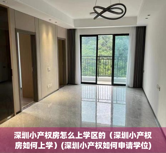 深圳小产权房怎么上学区的（深圳小产权房如何上学）(深圳小产权如何申请学位)