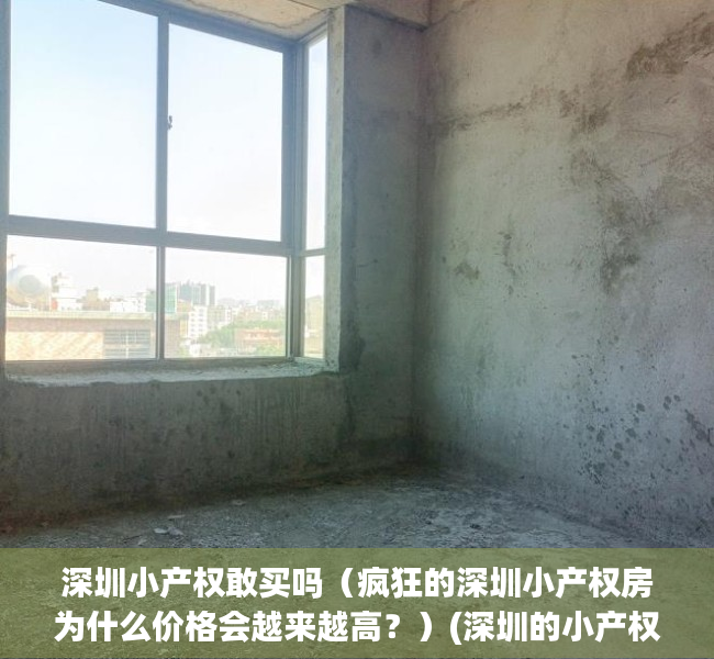 深圳小产权敢买吗（疯狂的深圳小产权房为什么价格会越来越高？）(深圳的小产权房现在还能不能买?为什么)
