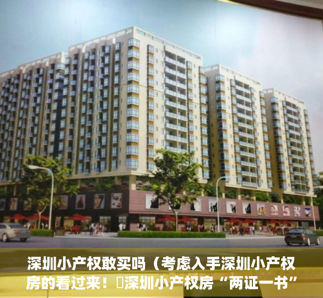 深圳小产权敢买吗（考虑入手深圳小产权房的看过来！​深圳小产权房“两证一书”和 “历史遗留”是什么？）