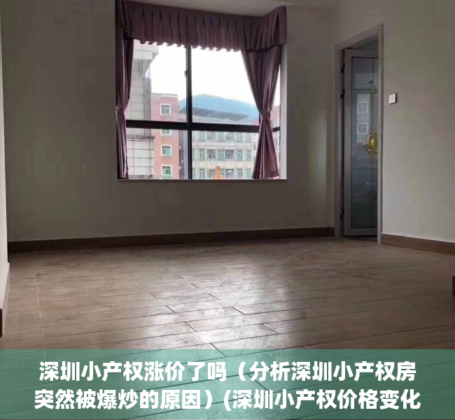 深圳小产权涨价了吗（分析深圳小产权房突然被爆炒的原因）(深圳小产权价格变化)