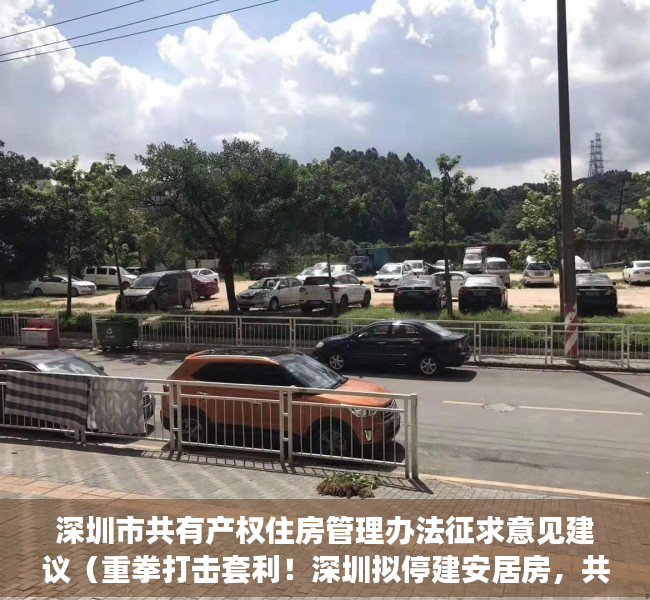 深圳市共有产权住房管理办法征求意见建议（重拳打击套利！深圳拟停建安居房，共有产权房封闭流转）