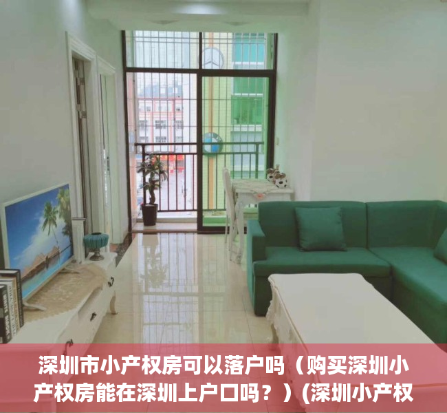 深圳市小产权房可以落户吗（购买深圳小产权房能在深圳上户口吗？）(深圳小产权房能不能落户口)