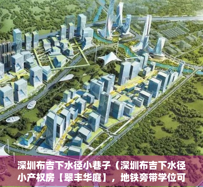 深圳布吉下水径小巷子（深圳布吉下水径小产权房【翠丰华庭】，地铁旁带学位可落户！）