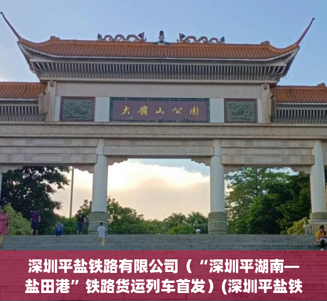 深圳平盐铁路有限公司（“深圳平湖南—盐田港”铁路货运列车首发）(深圳平盐铁路有限公司还在吗)