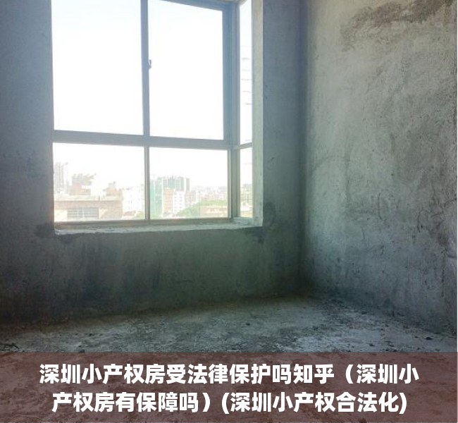深圳小产权房受法律保护吗知乎（深圳小产权房有保障吗）(深圳小产权合法化)