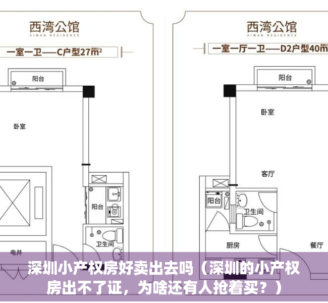 深圳小产权房好卖出去吗（深圳的小产权房出不了证，为啥还有人抢着买？）
