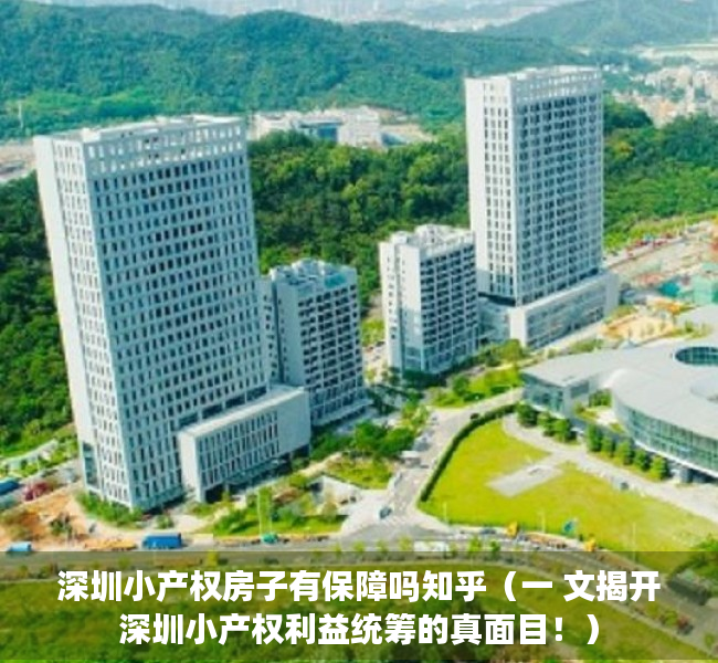深圳小产权房子有保障吗知乎（一 文揭开深圳小产权利益统筹的真面目！）