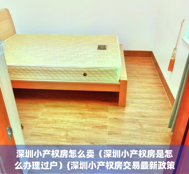 深圳小产权房怎么卖（深圳小产权房是怎么办理过户）(深圳小产权房交易最新政策2021)