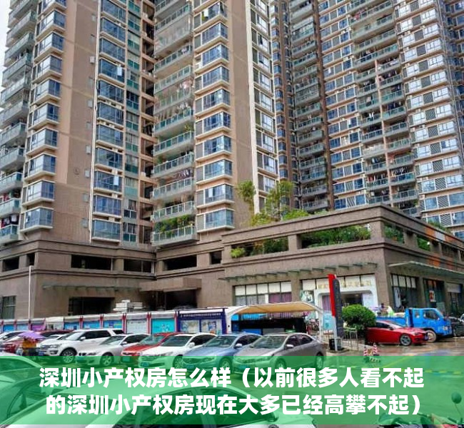 深圳小产权房怎么样（以前很多人看不起的深圳小产权房现在大多已经高攀不起）
