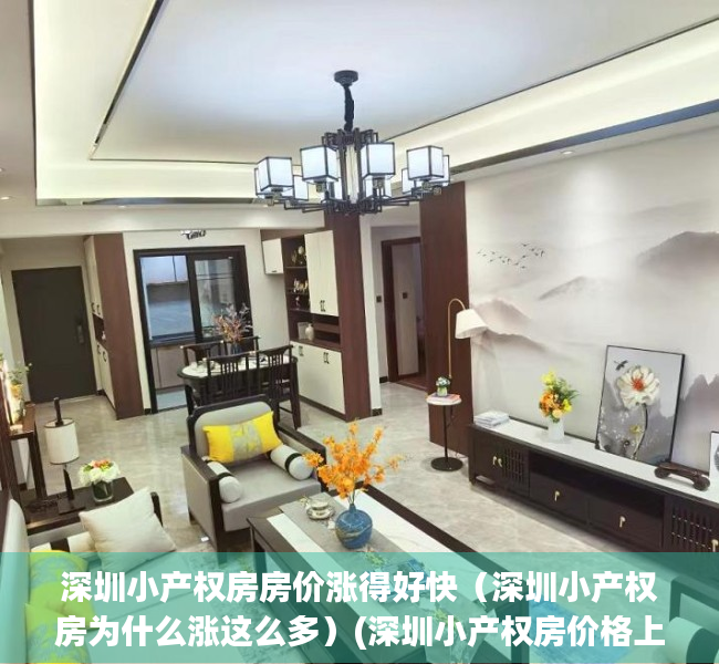 深圳小产权房房价涨得好快（深圳小产权房为什么涨这么多）(深圳小产权房价格上涨)